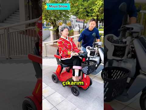 Elektrikli scooter kullanırken ben😄