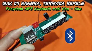 Download lagu Bluetooth MP3 often turns off suddenly when music is playing. It turns out this is the cause. mp3