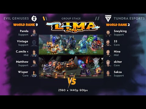 Evil Geniuses vs Tundra Esports (game12) | Lima Major 2023 | Main Event | Group B [Bo2]