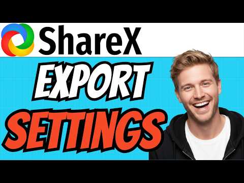 Export Sharex Settings