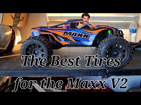 Traxxas Maxx V2 Best Tire Choices Review - Proline - Stock Sledge 3.8
