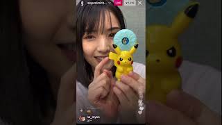 Mハッピーセットを食べるよ！さゆみんインスタライブ⭐︎道重さゆみ