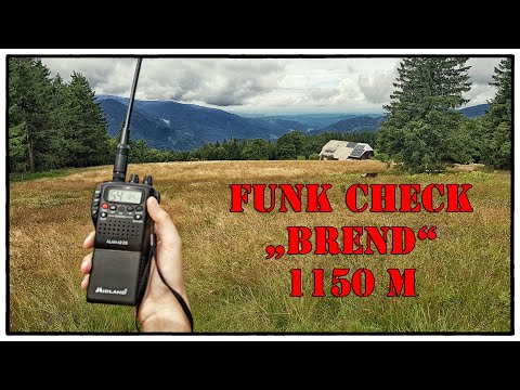 CB-Funk - Midland Alan 42 DS Handfunkgerät / Funk Check "Brend" 1150 m (Funk-Vlog-6)