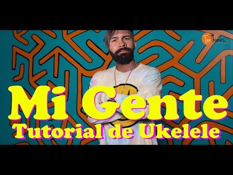 Como Tocar Mi Gente de J.Balvin en el Ukelele - Tutorial de Ukelele en español