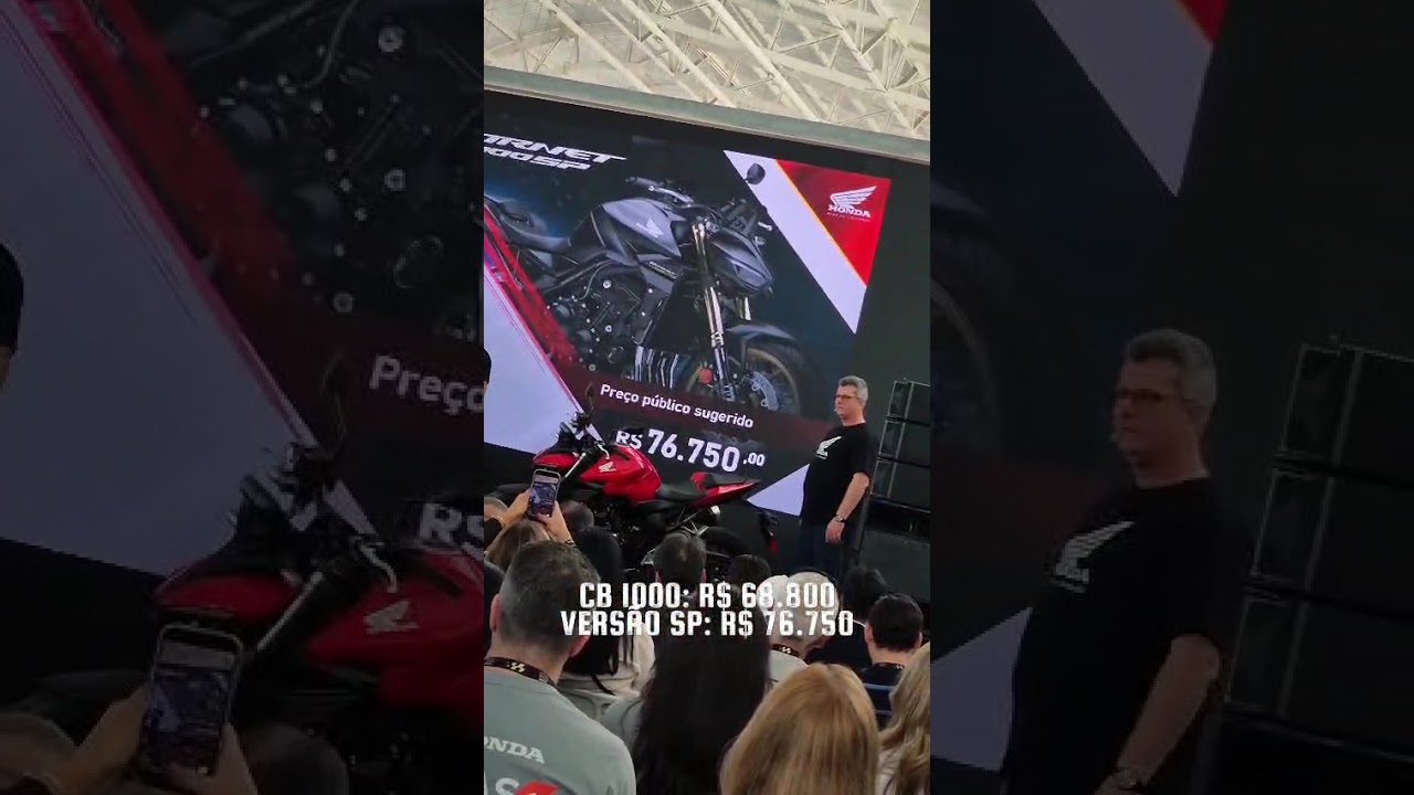 CB 1000 Hornet 2027: Preço Revelado no Festival Interlagos!