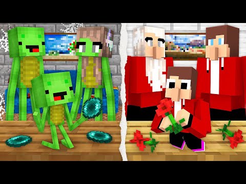 Unbelievable Minecraft Clash: Mikey vs JJ Golem Surviva!