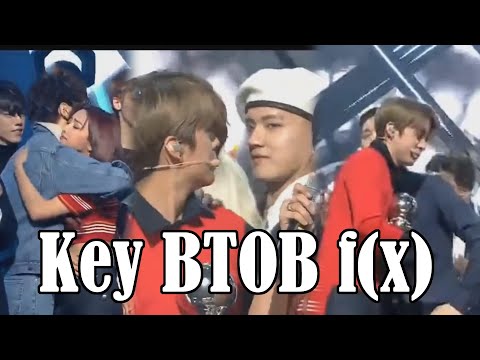 Remember when Key hugs Luna Peniel & Changsub congratulate f(x)