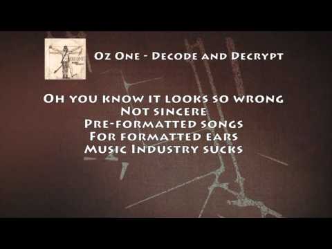 Oz One - Decode and Decrypt (Lyric Video)