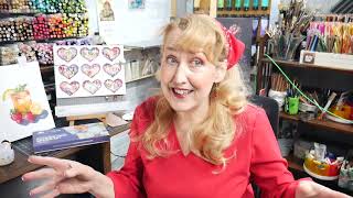 I am Shocked by my Art Supply Hoard (anyone surprised?) Sat Chat 2-7-26