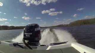 2009 Stratos 186 XT with Evenrude 115 H.O. Test Ride