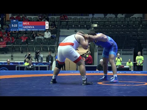 Qual. FS - 97 kg: K. AAS (EST) v. A. GAZZAEV (RUS)