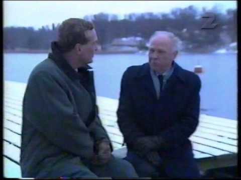 SVT: J. Pohlman och C. Elfsberg diskuterar vädret 1997