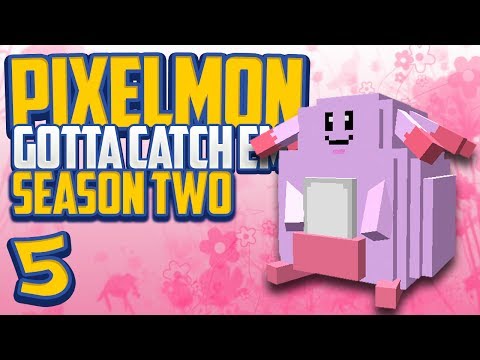 Minecraft Pixelmon "Take a Chansey!" Gotta Catch 'Em All S2 Episode 5 (Minecraft Pokemon Mod)