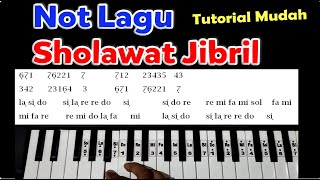 Download lagu Sholawat Jibril - Not Lagu Piano / Pianika untuk Drum Band / Marching Band Mudah Dipelajari mp3