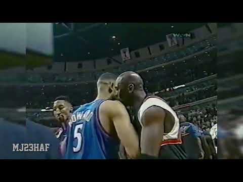 Michael Jordan Toyed with Webber and Wallace (1998.04.07)