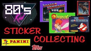An 80's Kid - STICKER BOOK and CARD COLLECTING
