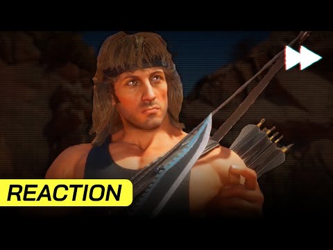 Rambo Is Here & He's HOT!!! - Mortal Kombat 11: Ultimate (REACTION)