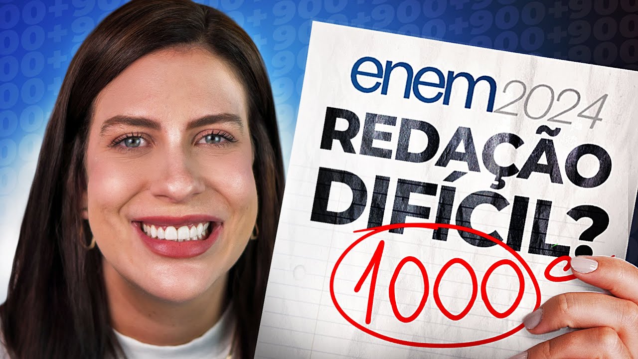 CORRIGI UMA REDAÇÃO REAL DO ENEM 2024