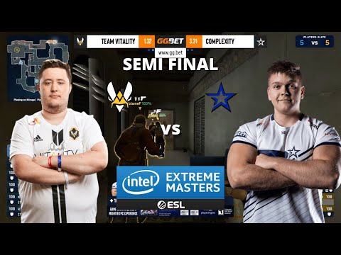 Complexity vs Team Vitality - MIRAGE MAP 2 - IEM Beijing-Haidian - Semi-final | CSGO