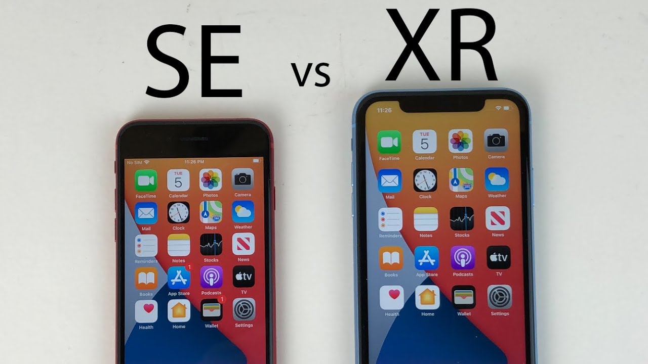 iPhone XR vs iPhone SE 2020 Speed Test (2021)