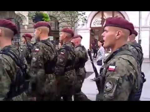 NATO Days in Łódź - The Army sings "Przybyli uhlani"