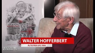 Kickers Offenbachs ältester Fan Walter Hofferbert - mit 101 Jahren bei KickersTV im Interview
