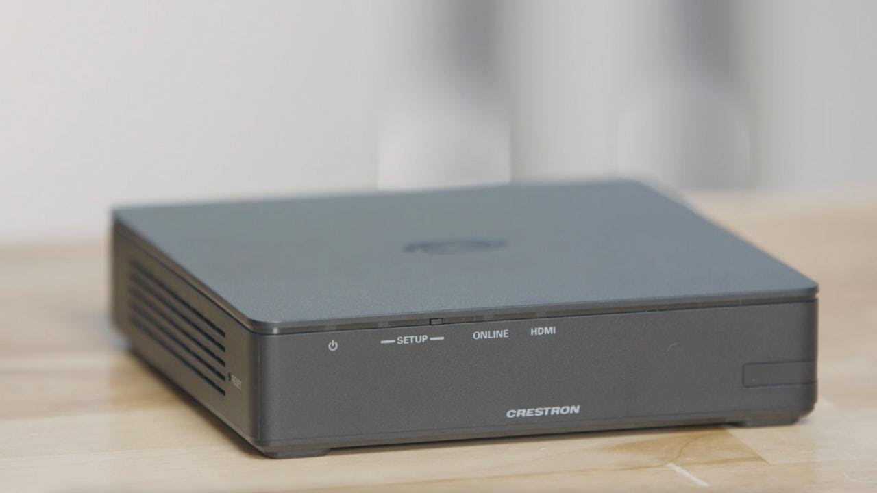 Wireless Conferencing Solutions: Crestron AirMedia