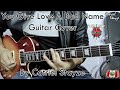 You Give Love A Bad Name Guitar Cover Bon Jovi
