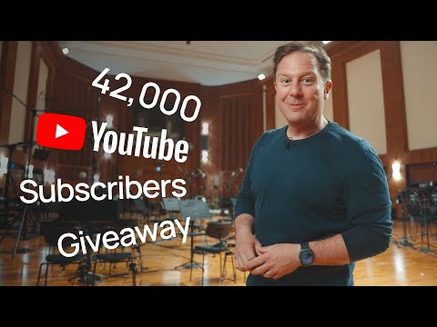 42k Subscribers (!!) - Giveaway 10 x Synchron Stage Reverb