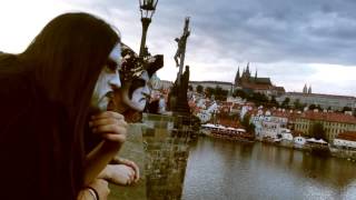 Black Metal Busking in Prague