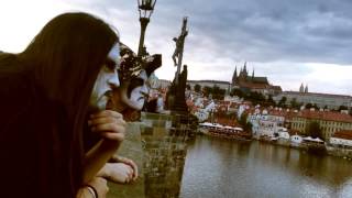 Black Metal Busking in Prague