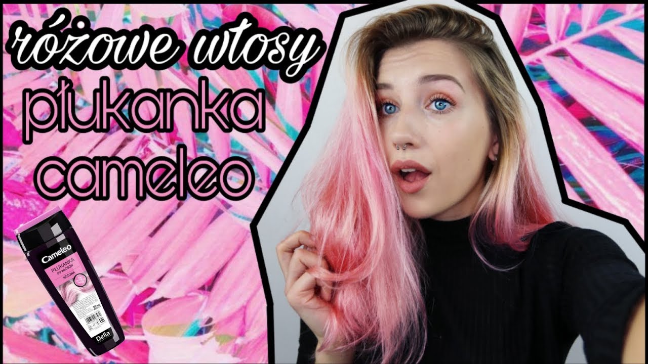 PŁUKANKA CAMELEO | RÓŻOWE WŁOSY