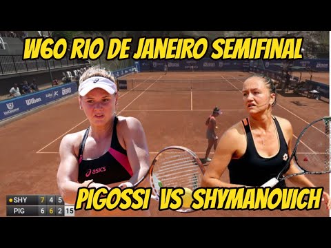 Laura Pigossi VS Iryna Shymanovich | W60 Rio de Janeiro Semifinal Match Highlights