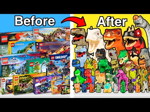 I Built Every Lego Dinosaur Set Ever Made