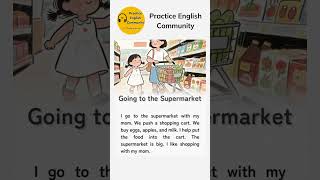 English Listening Practice – Going To The Supermarket | Short English Story with Subtitles