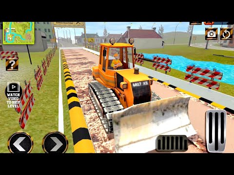 US Offroad Construction Vehicle Driving: Heavy Excavator Crane Simulator #5 - Android Gameplay
