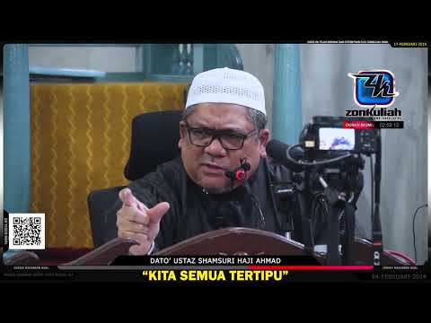 [Tazkirah]Kita Semua Tertipu | Betul dah Hadis ni jadi zaman kita - Ustaz Shamsuri Haji Ahmad