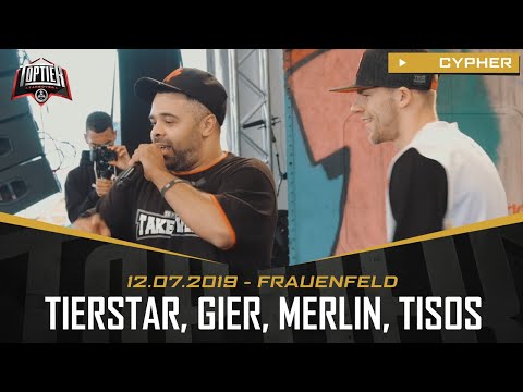 TopTier Takeover Frauenfeld: 12.07.19 - Die Cypher feat. GIER, TIERSTAR, MERLIN, TISOS
