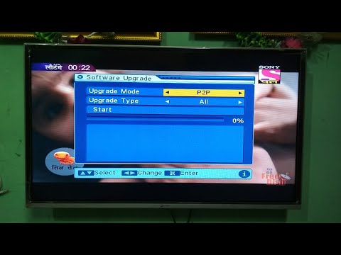 Software Update of DD Free Dish || December 2017 || Video