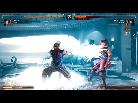 SUPER Close Set Matches between Lie Mei and Sub Zero - Mortal Kombat 1 Beta