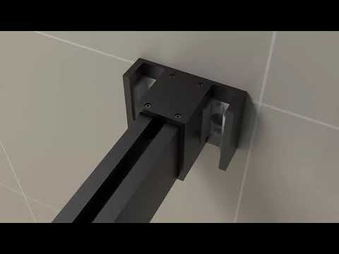 MCOCOD DS01 Double Sliding Shower Door - Installation Guide