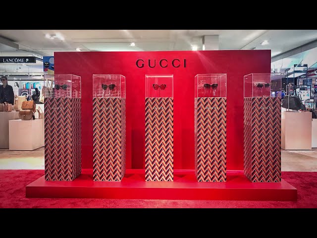 Gucci pop-up area