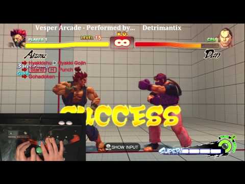 Super Street Fighter 4 Trials - Akuma