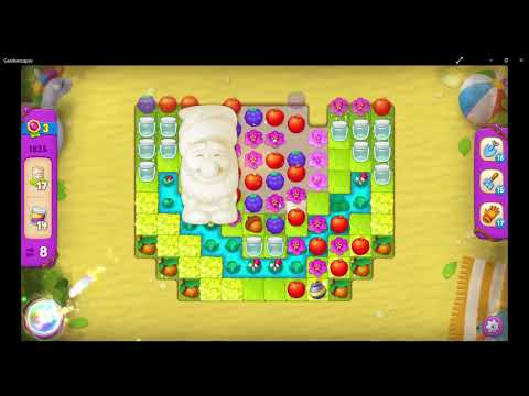 Gardenscapes Level 1825 - No Boosters