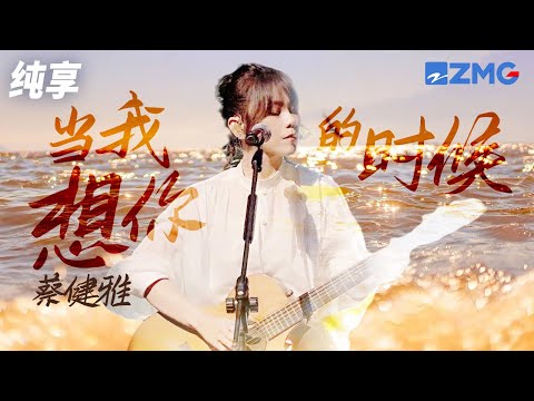 蔡健雅翻唱《当我想你的时候》挑战汪峰摇滚嗓！ 我们相互拥抱挥手道别 转过身后已泪流满面 纯享 | ZJSTV #Music #live
