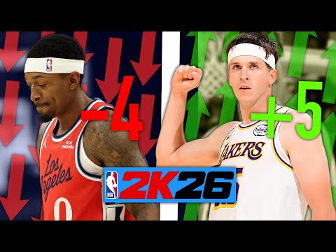 1ST Roster Update Of NBA 2K26 SEASON *BIG CHANGES*