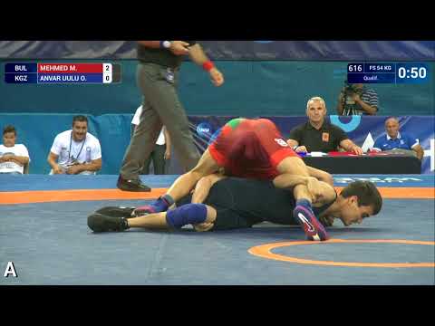 Qual. FS - 54 kg: M. MEHMED (BUL) df. O. ANVAR UULU (KGZ) by VSU, 10-0