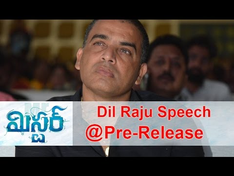 Dil Raju Speech at Mister Audio Launch
