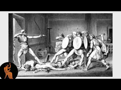 A chegada de Odisseu e o massacre dos pretendentes - Mitos Gregos, Paulo Sérgio de Vasconcellos