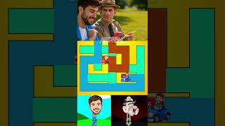 Incredibox Sprunki Maze Racing Challenge - MrBeast VS City Boy!